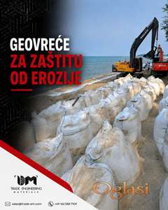 Geovreće za kontrolu erozije